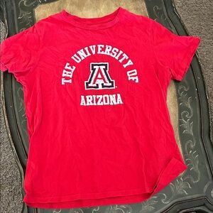 University of Arizona wildcats red tshirt women’s XL